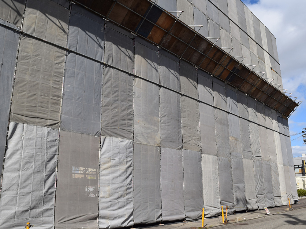 クサビ式足場工事